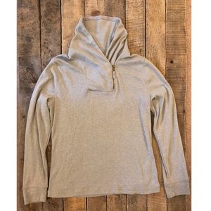 Lauren Jeans Co. Ralph Lauren LRL Gray Zip Sweater